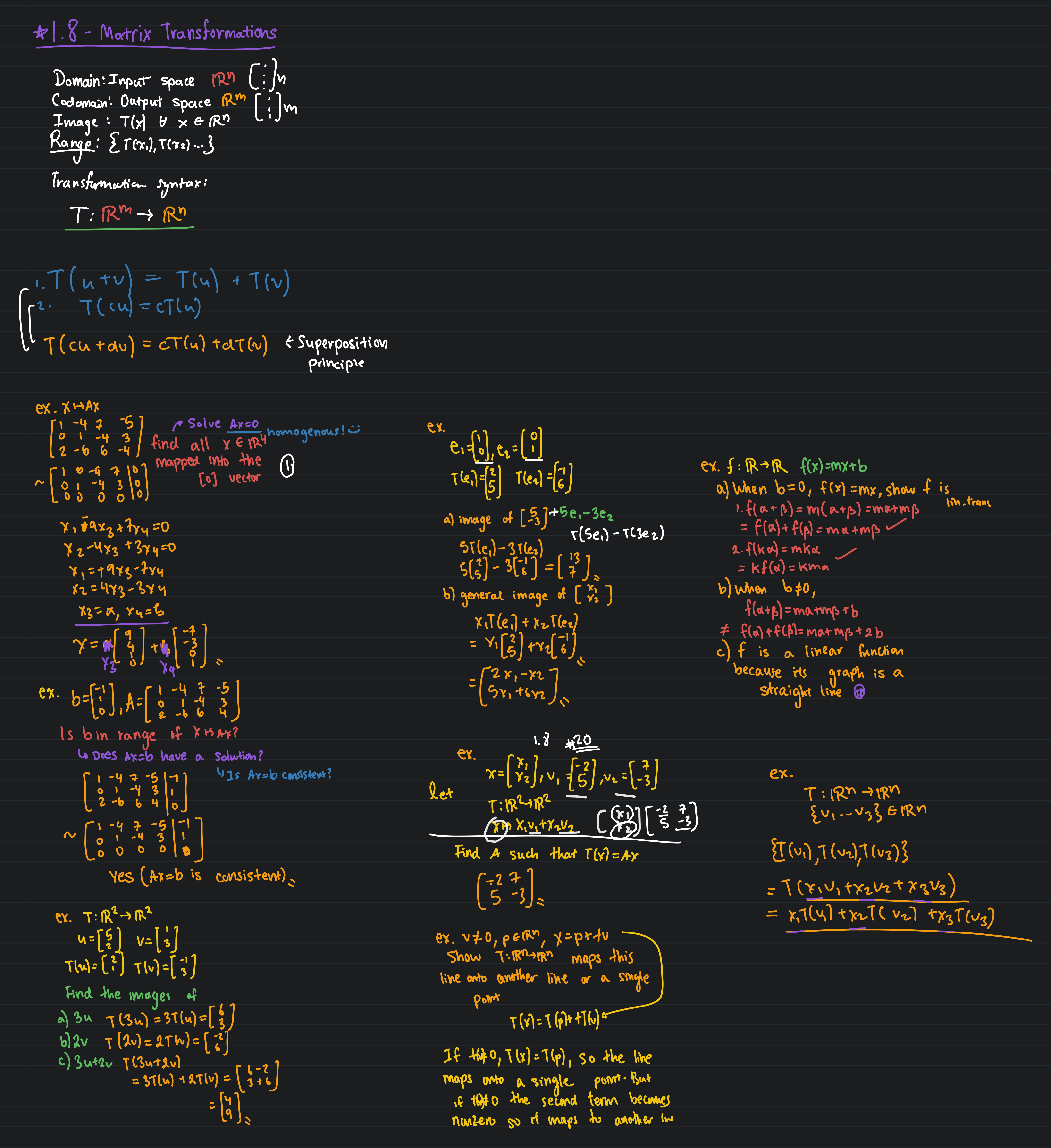 1.8 — Matrix Transformations